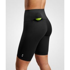 Legginsy do tenisa/padla damskie. Czarne legginsy NORDICDOTS, xs, bez wzorów, z elastanu. Za 235.00 zł.