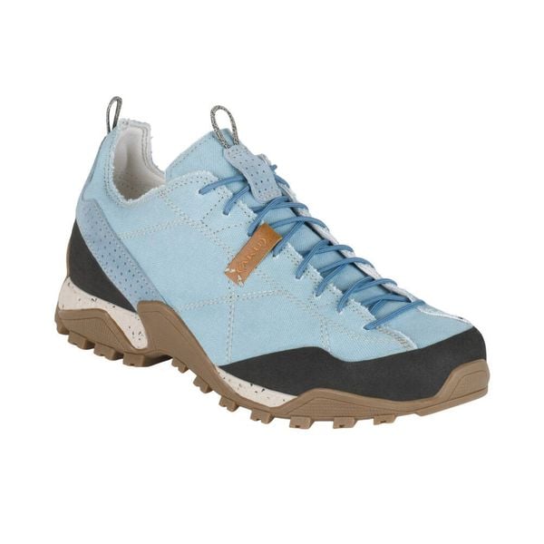 Trekkingowe Buty Damskie Nativa Canvas. Niebieskie trekkingi Aku, z gumy, trekkingowe. Za 843.99 zł.