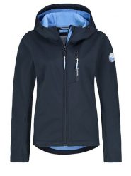 Sublevel Kurtka softshellowa w kolorze granatowym rozmiar: M. Niebieskie kurtki sportowe Sublevel, m, z aplikacjami, bez kaptura, outdoorowe. Za 205.45 zł.