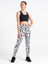 Dare 2b Legginsy sportowe "Influential" w kolorze biało-czarnym rozmiar: 42. Białe legginsy Dare 2b, s, bez wzorów, z materiału. Za 88.02 zł.