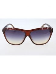Swarovski Damskie okulary przeciwsłoneczne w kolorze brązowo-niebieskim rozmiar: 62. Brązowe okulary przeciwsłoneczne SWAROVSKI, bez wzorów, z tworzywa sztucznego, wakacyjne. Za 239.95 zł.