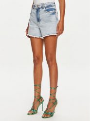 Versace Jeans Couture Szorty jeansowe 76HAD541 Niebieski Skinny Fit. Niebieskie szorty Versace Jeans Couture, bez wzorów, z bawełny. Za 1,389.00 zł.
