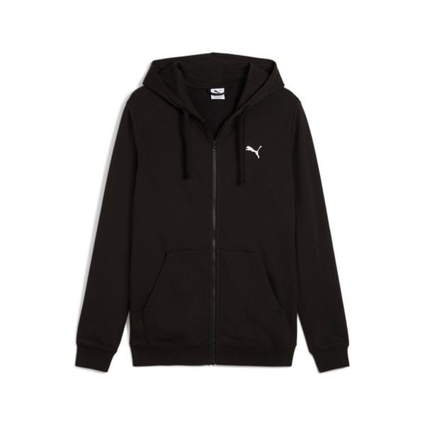 Puma Bluza Ess Full-Zip Tr 68259201. Brązowe bluzy Puma, l, bez wzorów, z bawełny, z kapturem. Za 229.00 zł.