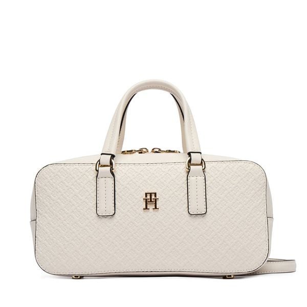 Torebka Tommy Hilfiger. Białe torebki klasyczne TOMMY HILFIGER, bez wzorów, bez dodatków. Za 649.99 zł.