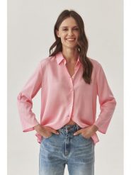 TATUUM Koszula w kolorze jasnoróżowym rozmiar: 44. Różowe koszule Tatuum, bez wzorów, z lyocellu, bez kołnierzyka, bez ramiączek. Za 140.53 zł.