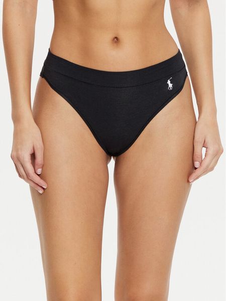 Polo Ralph Lauren Figi klasyczne 4P2021 Czarny. Czarne figi Polo Ralph Lauren, s, bez wzorów, z bawełny. Za 119.99 zł.