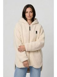 Alife and kickin Kurtka pluszowa "Dominique" w kolorze kremowym rozmiar: L. Brązowe kurtki Alife and Kickin, l, bez wzorów, bez kaptura. Za 130.99 zł.