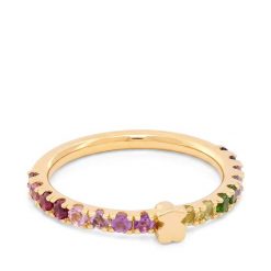 Pierścionek TOUS. Żółte pierścionki Tous, złote. Za 479.99 zł.