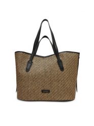 Coccinelle Torebka E1 SSH 11 04 01 Beżowy. Brązowe shopper Coccinelle, bez wzorów, z tworzywa sztucznego, bez dodatków. Za 839.99 zł.