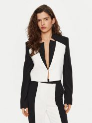 KARL LAGERFELD Marynarka A1W14044 Biały Relaxed Fit. Białe marynarki i żakiety KARL LAGERFELD, bez wzorów, z syntetyku. Za 1,209.00 zł.