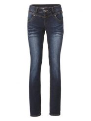 Heine Dżinsy - Slim fit - w kolorze niebieskim rozmiar: 50. Niebieskie jeansy Heine, bez wzorów. Za 114.44 zł.