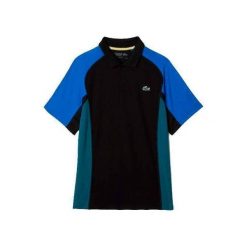 Polo Lacoste Dh9265. Czarne koszulki polo Lacoste, s, bez wzorów, z meshu, bez kołnierzyka, bez ramiączek. Za 384.55 zł.