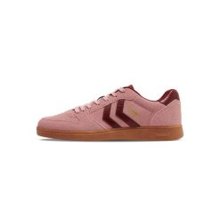 Buty halowe Hummel Perfekt CL. Brązowe obuwie sportowe Hummel, bez zapięcia, do piłki ręcznej. Za 270.00 zł.