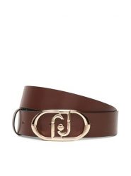 Liu Jo Pasek Damski Hips Belt 3,5 Cm AF5242 P0062 Brązowy. Brązowe paski Liu Jo, bez wzorów, ze skóry. Za 359.99 zł.