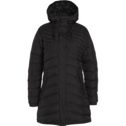 Bergans SVOLVAER Płaszcz puchowy black. Czarne kurtki sportowe marki Bergans, s, z materiału. W wyprzedaży za 629.50 zł.