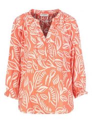 Eight2Nine Bluzka w kolorze pomarańczowo-kremowym rozmiar: XL. Pomarańczowe bluzki Eight2Nine, xl, bez wzorów, bez kołnierzyka, bez ramiączek. Za 83.62 zł.