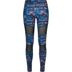 Legginsy damskie Urban Classics camouflage tech. Czarne legginsy Urban Classics, bez wzorów, z meshu. Za 160.50 zł.