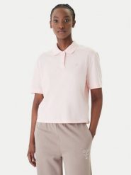 Guess Polo V6GP11 K3278 Różowy Regular Fit. Czerwone koszulki polo Guess, s, z aplikacjami, z bawełny, bez kołnierzyka, bez ramiączek. Za 234.99 zł.