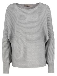 Eight2Nine Sweter w kolorze szarym rozmiar: XS. Szare swetry Eight2Nine, xs, bez wzorów, prążkowane, bez ramiączek. Za 91.12 zł.
