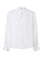 More & More Bluzka w kolorze białym rozmiar: 36. Białe bluzki More & More, bez wzorów, bez kołnierzyka, bez ramiączek. Za 166.10 zł.