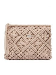 Roxy Kosmetyczka CWBEO-RX-W1-009-SS26 Beżowy jasny. Brązowe kufry i kosmetyczki Roxy, bez wzorów, z materiału, bez dodatków. Za 99.99 zł.