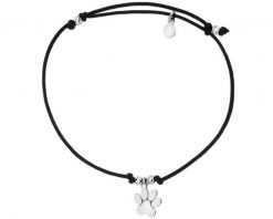 Bransoletka srebrna - łapka. Szare bransoletki Apart, srebrne. Za 119.00 zł.