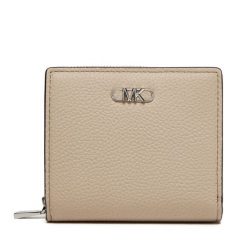 Mały Portfel Damski MICHAEL Michael Kors. Brązowe portfele MICHAEL Michael Kors, bez wzorów. Za 349.99 zł.