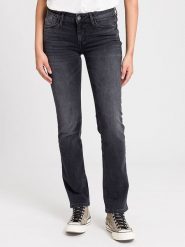 Cross Jeans Dżinsy - Regular fit - w kolorze antracytowym rozmiar: W34/L30. Czarne jeansy Cross Jeans, l, z aplikacjami. Za 87.81 zł.