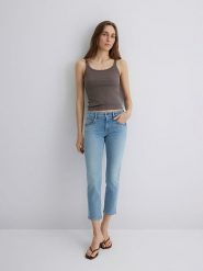 MAVI Dżinsy "Mirella" - Skinny fit - w kolorze błękitnym rozmiar: W26/L30. Niebieskie jeansy Mavi, l, bez wzorów. Za 139.95 zł.