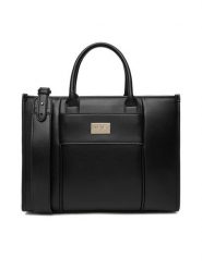Nine West Torebka EO-KENTUCKY-LDA8168 Czarny. Czarne torebki klasyczne Nine West, bez wzorów, z materiału, bez dodatków. Za 369.99 zł.