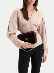 Nine West Torebka CEO-NW-M-001-10 Bordowy. Czerwone kopertówki Nine West, bez wzorów, ze skóry, bez dodatków. Za 179.99 zł.