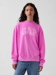 GAP Bluza w kolorze różowym rozmiar: L/XL. Różowe bluzy GAP, l, bez wzorów, bez kaptura. Za 146.28 zł.