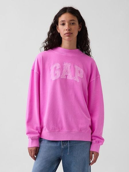 GAP Bluza w kolorze różowym rozmiar: S/M. Różowe bluzy GAP, m, bez wzorów, bez kaptura. Za 179.95 zł.