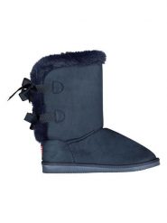 Geographical Norway Kozaki zimowe "Omarie" w kolorze granatowym rozmiar: 41. Niebieskie kozaki Geographical Norway, na zimę, z futra, bez obcasa, bez zapięcia. Za 86.99 zł.