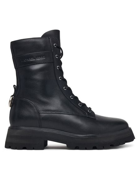 MICHAEL Michael Kors Trzewiki Caleb 40F6CBFE5L Czarny. Czarne botki MICHAEL Michael Kors, bez wzorów, ze skóry, bez obcasa, na płaskiej podeszwie, bez zapięcia. Za 1,169.00 zł.