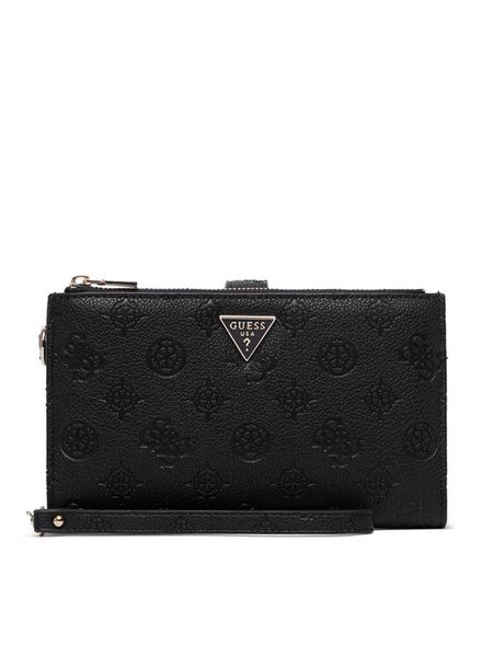 Guess Portfel Blake Slg SWPD22 22157 Czarny. Czarne portfele Guess, z aplikacjami, ze skóry. Za 294.99 zł.