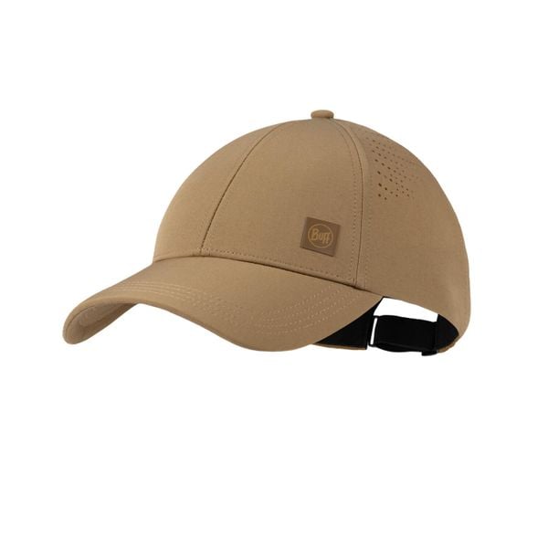 Czapka z daszkiem Buff Summit Cap. Brązowe czapki Buff, bez wzorów, z elastanu, wakacyjne. Za 130.99 zł.