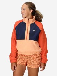 Marmot Bluza polarowa "Retro Rocklin" w kolorze pomarańczowym rozmiar: XS. Pomarańczowe bluzy sportowe Marmot, xs, bez wzorów, z materiału, bez kaptura. Za 215.21 zł.