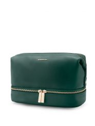 Puccini Kosmetyczka w kolorze zielonym - 25,5 x 13 x 15 cm rozmiar: onesize. Zielone kufry i kosmetyczki Puccini, bez wzorów, z materiału, bez dodatków. Za 134.85 zł.