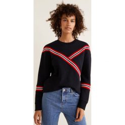 Mango - Bluza Zeta. Czarne bluzy Mango, s, z bawełny, bez kaptura. Za 139.90 zł.