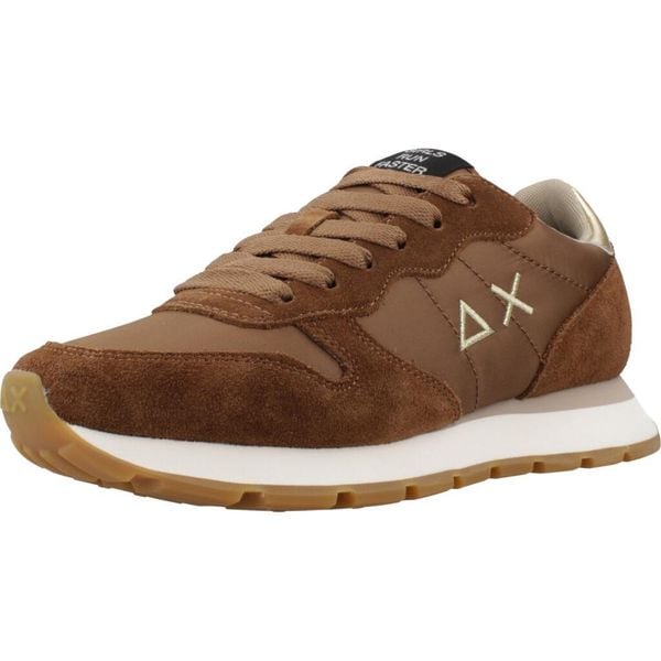 Buty SUN68 ALLY GOLD SILVER Brązowy. Brązowe trekkingi SUN68, z materiału, trekkingowe. Za 282.99 zł.