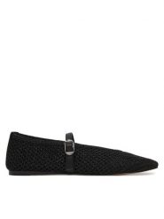 Steve Madden Baleriny Gayla 11005309 Czarny. Czarne baleriny Steve Madden, bez wzorów, z materiału, bez obcasa. Za 379.99 zł.