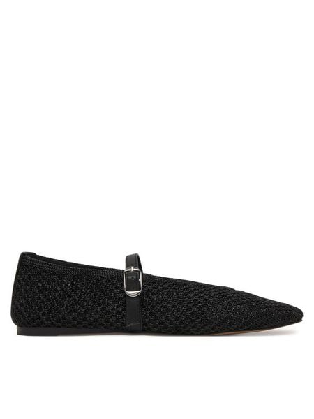 Steve Madden Baleriny Gayla 11005309 Czarny. Czarne baleriny Steve Madden, bez wzorów, z materiału, bez obcasa. Za 379.99 zł.