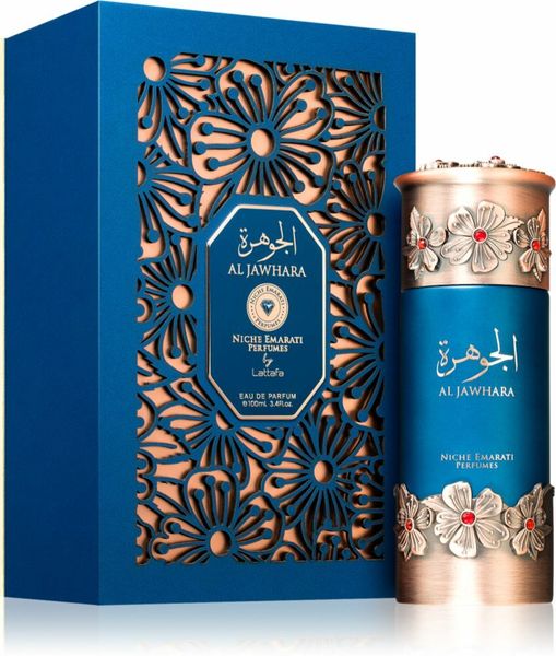 LATTAFA Niche Emararati Al Jawhara 100 ml EDP woda perfumowana unisex. Perfumy damskie Niche Emarati. W wyprzedaży za 145.00 zł.