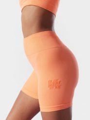 4F Legginsy krótkie treningowe bezszwowe z materiałów z recyklingu damskie 4F x Anna Lewandowska M/L. Brązowe legginsy 4f, l, bez wzorów, z dzianiny, z podwyższonym stanem, krótkie. W wyprzedaży za 79.99 zł.