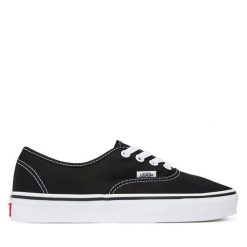 Tenisówki Vans. Czarne trampki Vans, bez wzorów, bez zapięcia. Za 259.99 zł.
