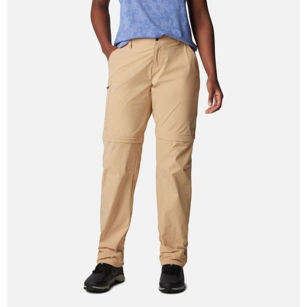 Spodnie Columbia Summit Valley Convertible. Brązowe spodnie dresowe Columbia, na lato, bez wzorów, trekkingowe. Za 414.99 zł.