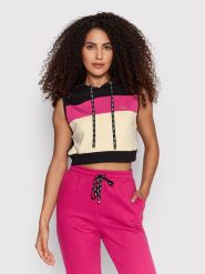 Liu Jo Sport Bluza TA2162 F0870 Kolorowy Regular Fit. Bluzy Liu Jo Sport, xxl, bez wzorów, z bawełny, bez kaptura. Za 519.99 zł.