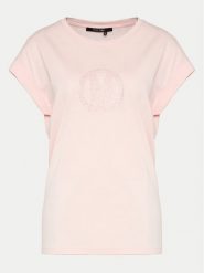 Marc Aurel T-Shirt 7550 7000 73737 Różowy Regular Fit. Czerwone t-shirty Marc Aurel, bez wzorów, z bawełny, bez kołnierzyka, bez ramiączek. Za 599.99 zł.