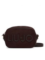 Liu Jo Torebka AF6119 T711A Brązowy ciemny. Brązowe listonoszki Liu Jo, bez wzorów, z materiału, bez dodatków. Za 499.99 zł.